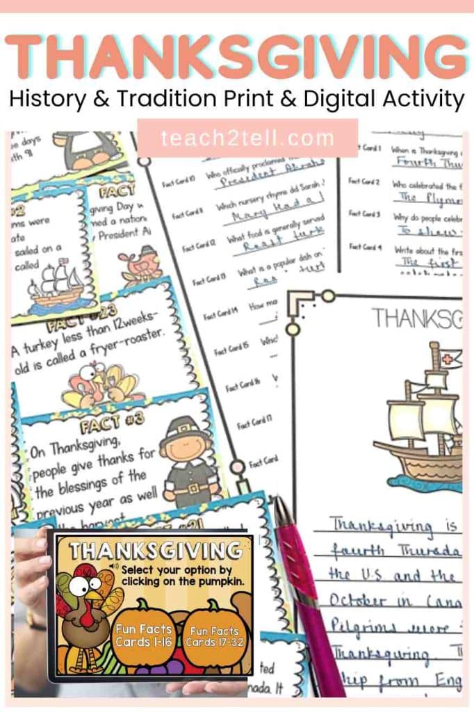 10 Thanksgiving Classroom Activities That Make Learning Fun 16 thanksgiving history and tradition