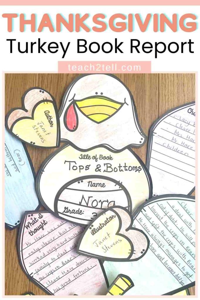 10 Thanksgiving Classroom Activities That Make Learning Fun 14 turkey book report