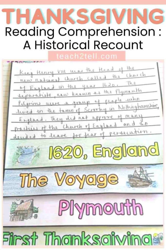 10 Thanksgiving Classroom Activities That Make Learning Fun 15 history of thanksgiving recount writing