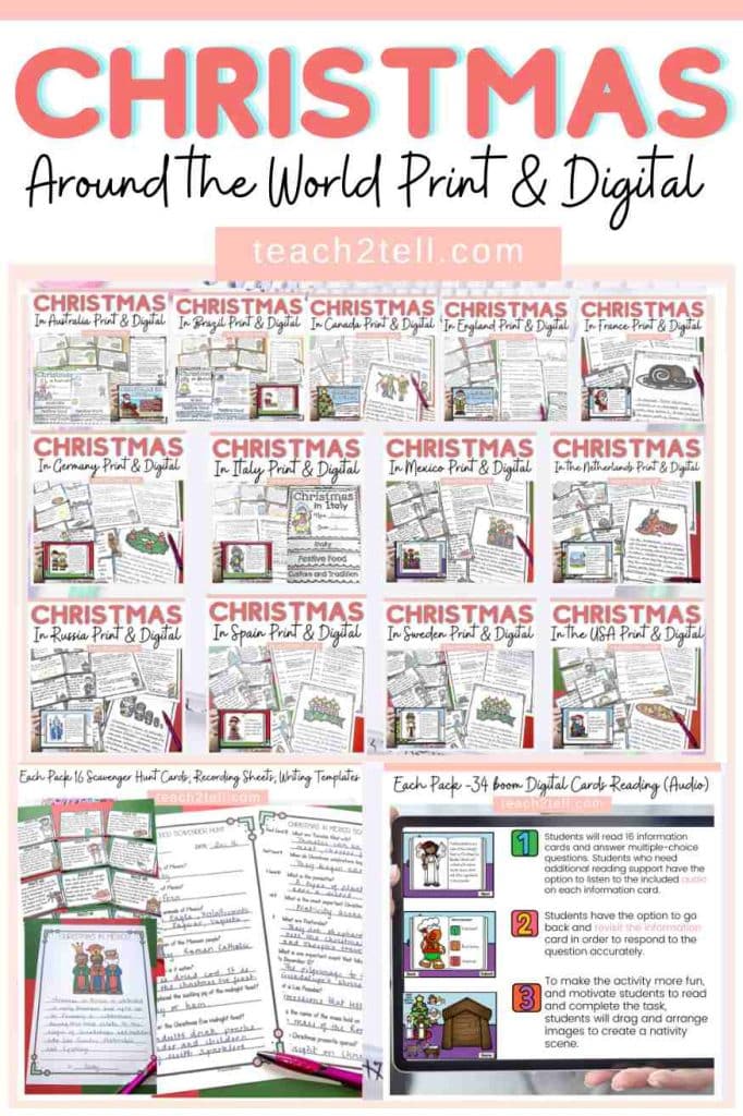 christmas around the world activities 